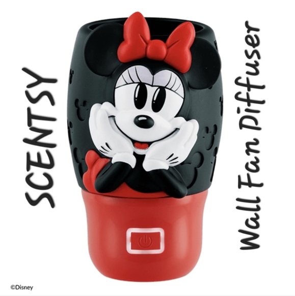 Scentsy Other - 👃🔌NWT‼️ Scentsy "Minnie Mouse" Wall Fan Diffuser